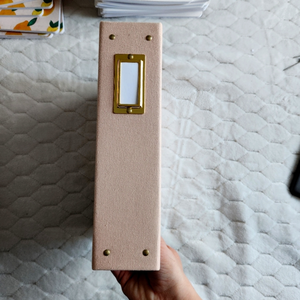 Heidi Swapp Storyline Binder blush